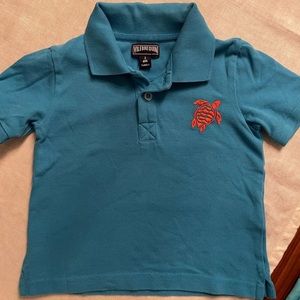 Boys’ polo by Vilberquin, size 2T
